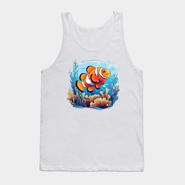 Clownfish Tank Top by zooleisurelife